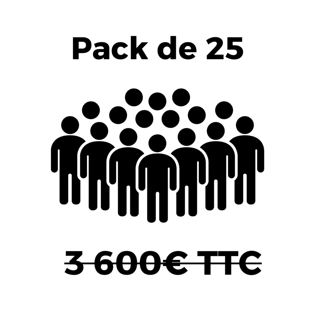 Pack de 25