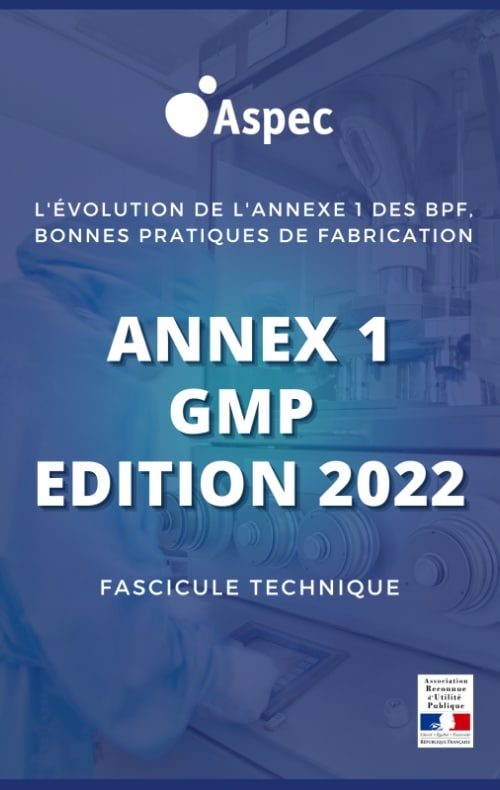 Fascicule Annex 1 GMP